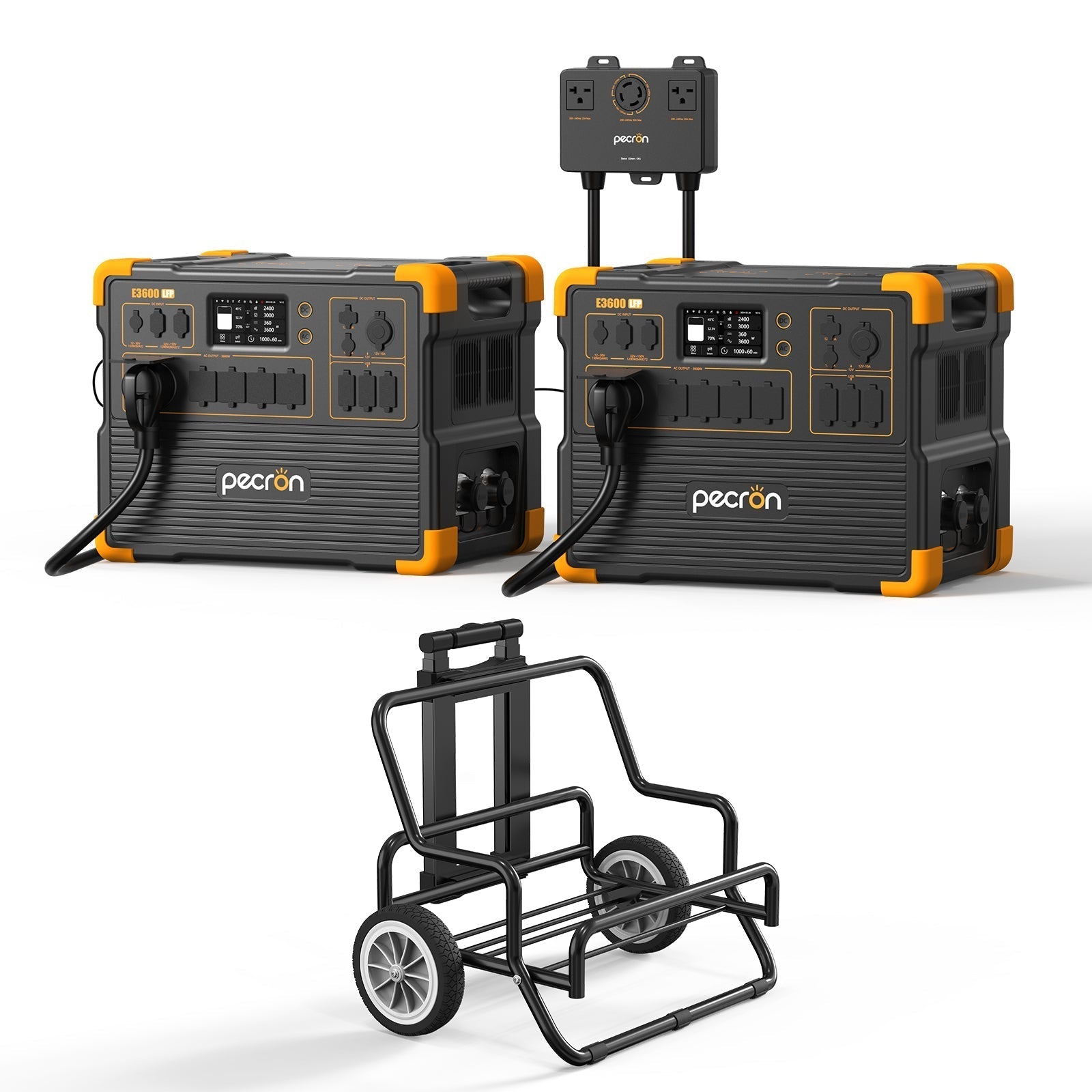 PECRON E3600LFP Portable Power Station 3600W 3072Wh - We The Collective