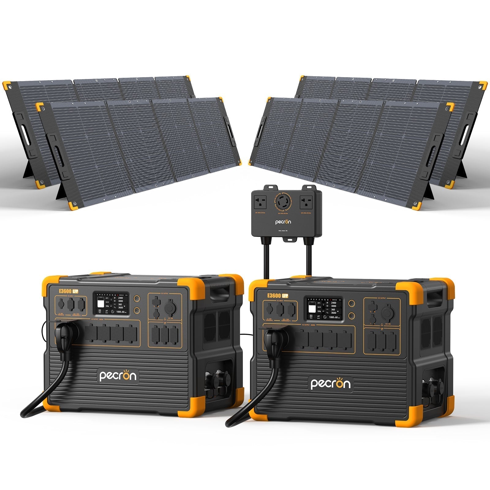 PECRON E3600LFP Portable Power Station 3600W 3072Wh - We The Collective
