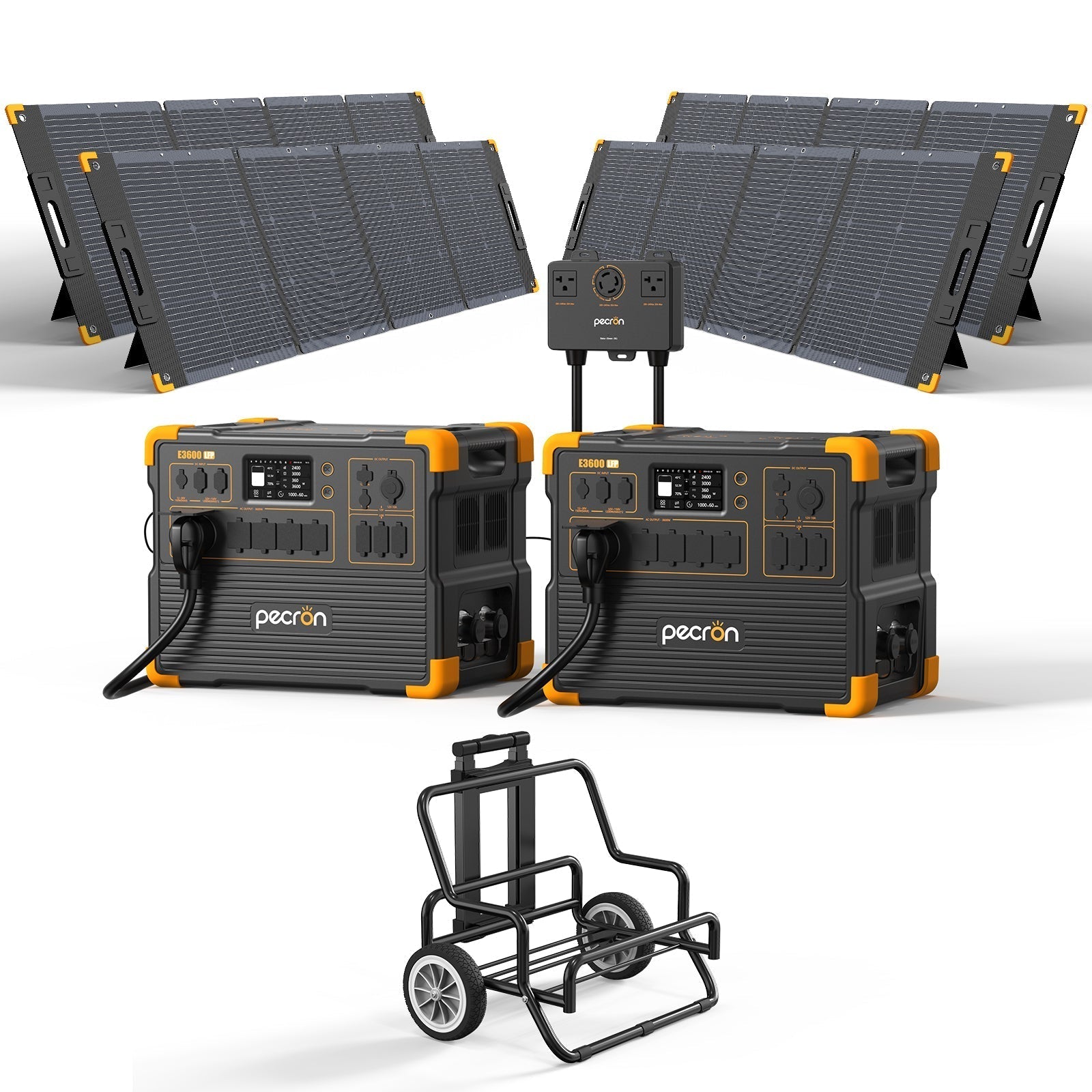 PECRON E3600LFP Portable Power Station 3600W 3072Wh - We The Collective