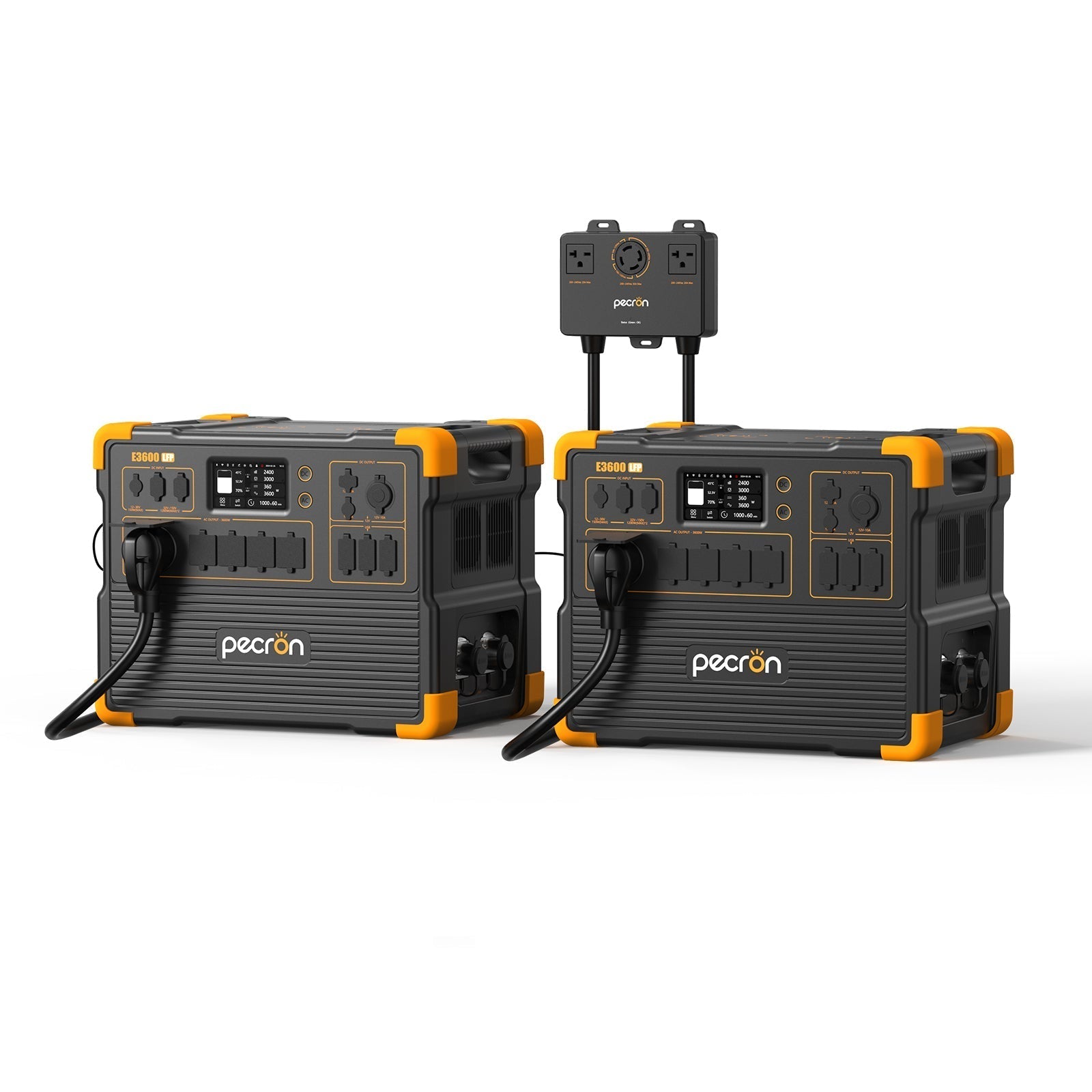PECRON E3600LFP Portable Power Station 3600W 3072Wh - We The Collective