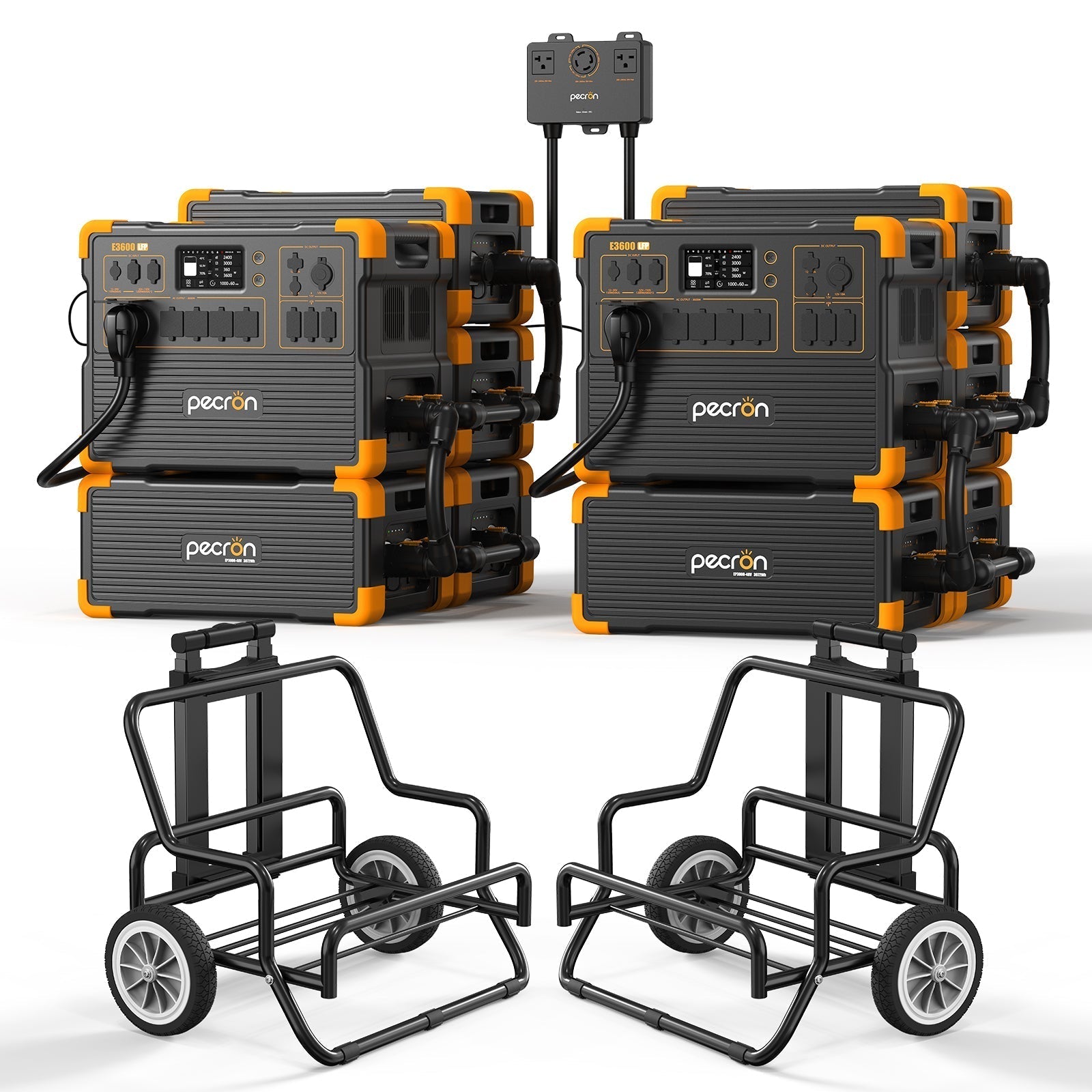 PECRON E3600LFP Portable Power Station 3600W 3072Wh - We The Collective