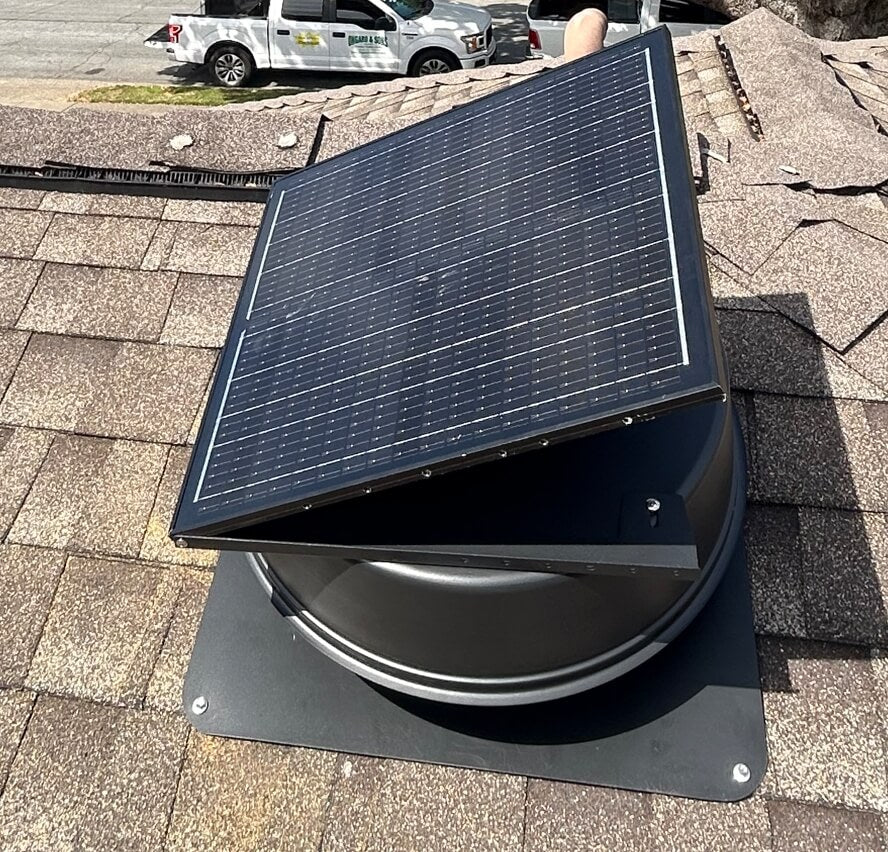 12" Solar Attic Vent Fan -55W - OVERLANDERS Outfitter