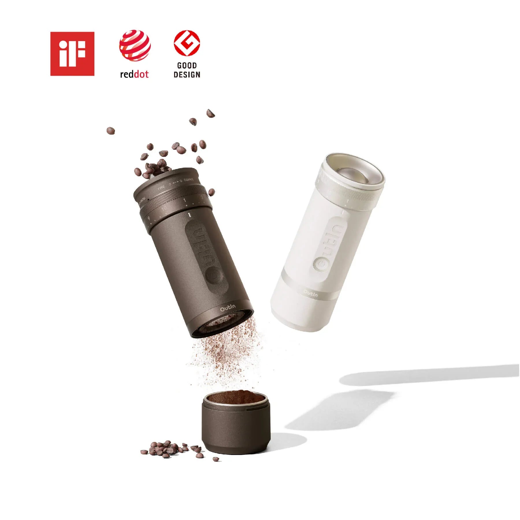 OutIn Fino Portable Electric Coffee Grinder - OVERLANDERS Outfitter