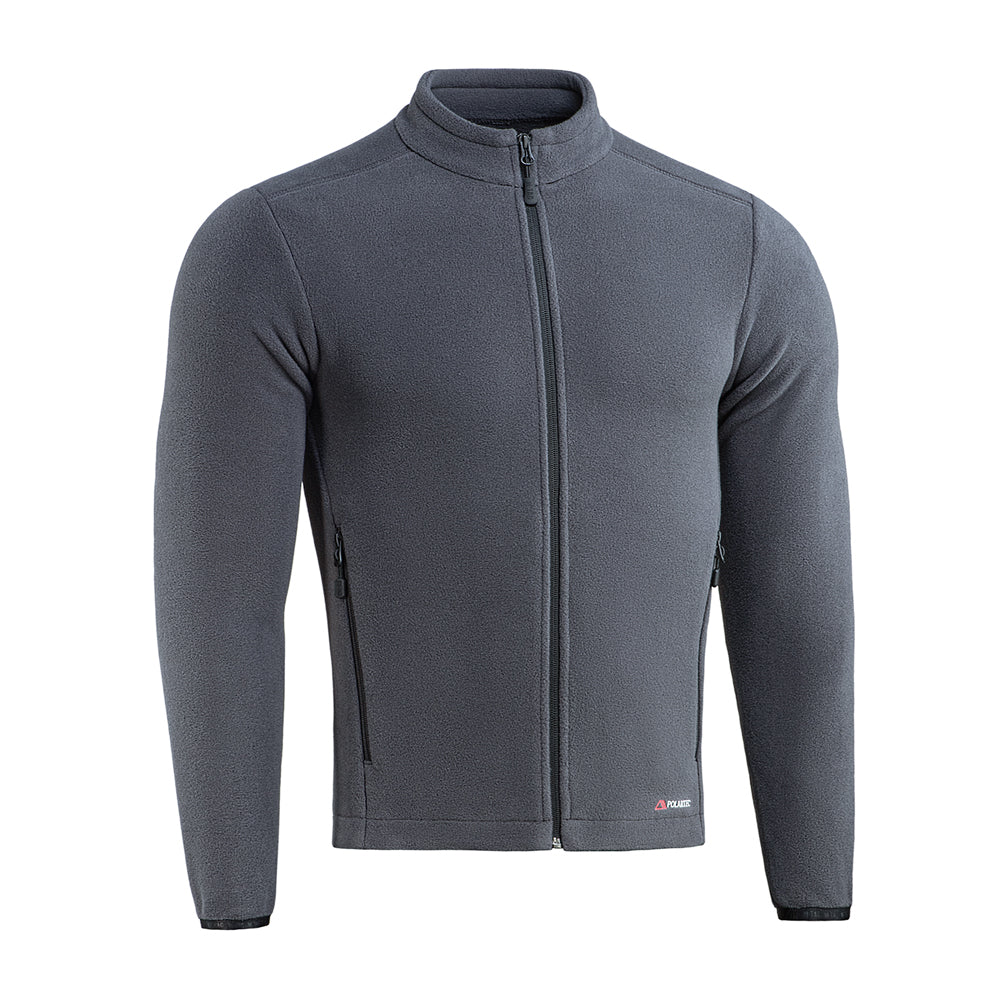 M-TAC Nord Polartec fleece jacket in dark color, showcasing soft fabric and zippered front, perfect for outdoor activities.