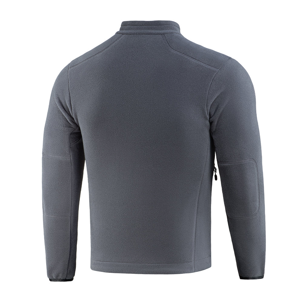 M-TAC Nord Polartec fleece jacket in olive green, showcasing soft material and functional design for outdoor activities.