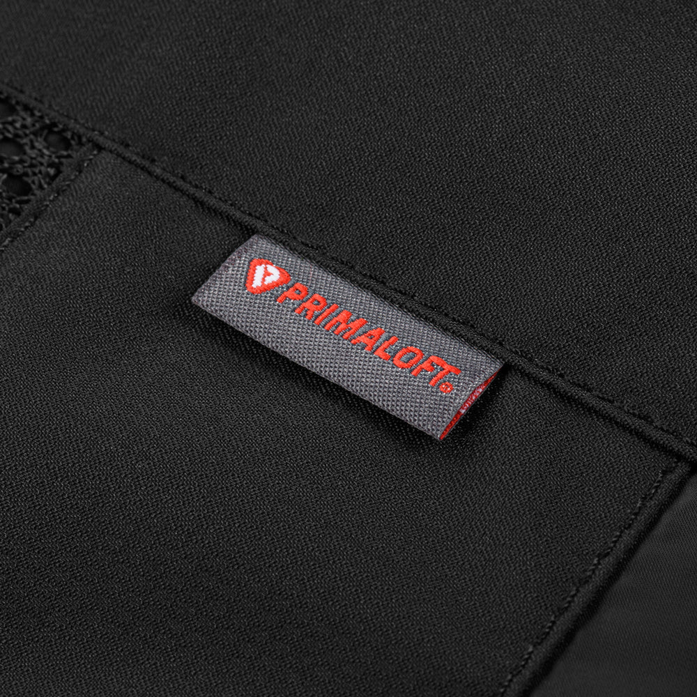 M-Tac Winter Jacket Alpha Gen.IV Pro Primaloft with hood, front zipper, and multiple pockets, designed for cold weather.