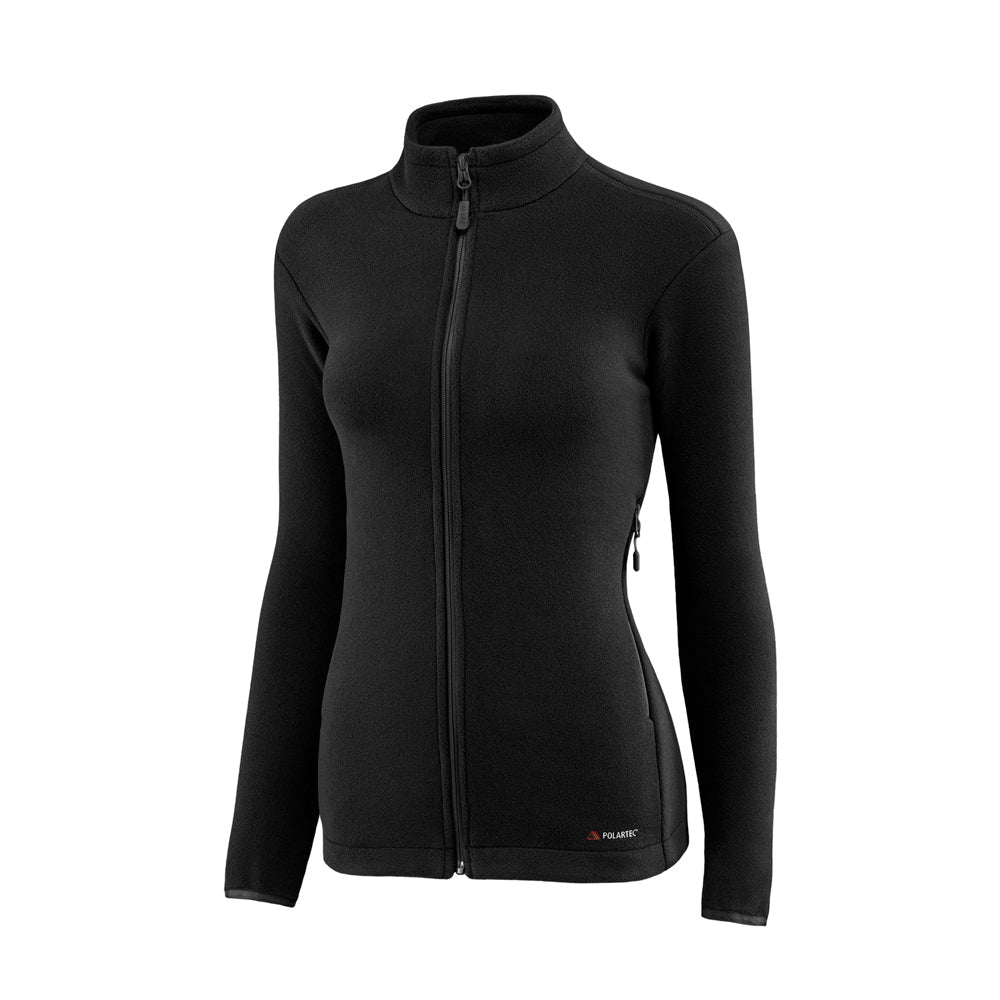 M-Tac women's fleece jacket in Nord Polartec fabric, showcasing a stylish design and cozy fit for outdoor activities.