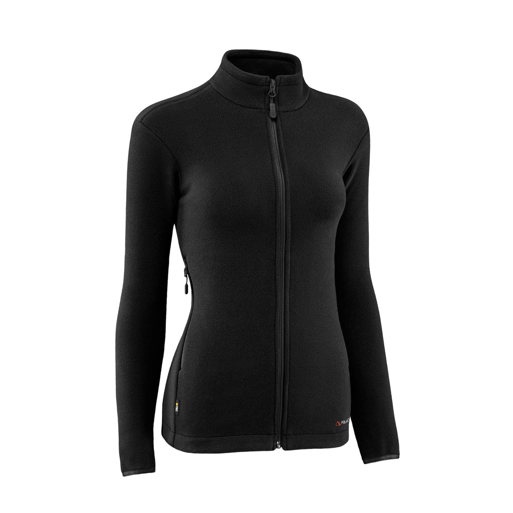 M-Tac women's fleece jacket in Nord Polartec fabric, showcasing a stylish design and comfortable fit for outdoor activities.