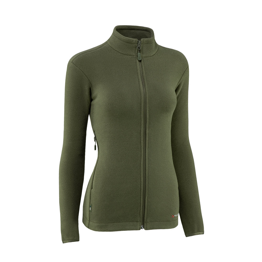 M-Tac women's fleece jacket in Nord Polartec, featuring a cozy design and a stylish fit, perfect for outdoor activities.
