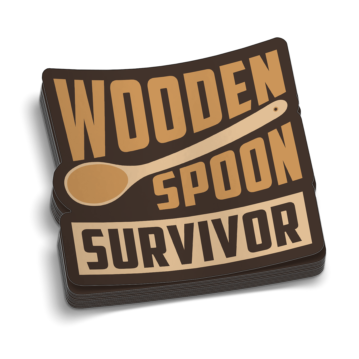 Wooden Spoon Hard Hat Decal - OVERLANDERS Outfitter