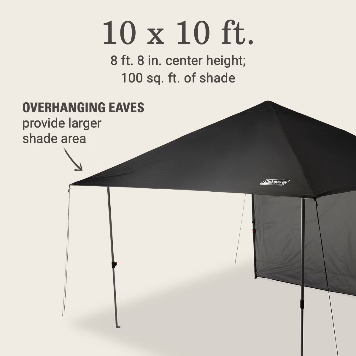 Coleman OASIS Lite 10x10 Canopy with Sun Wall - OVERLANDERS Outfitter