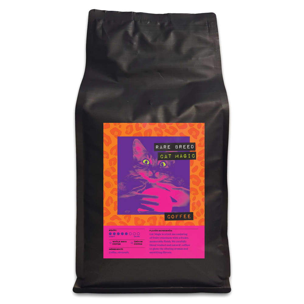 Bulk Medium Roast Ground Coffee, Cat Magic, 5lb Bag - OVERLANDERS Outfitter