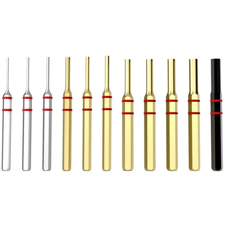 Accu-Punch™ Hammer with Brass & Steel Pin Punches - We The Collective