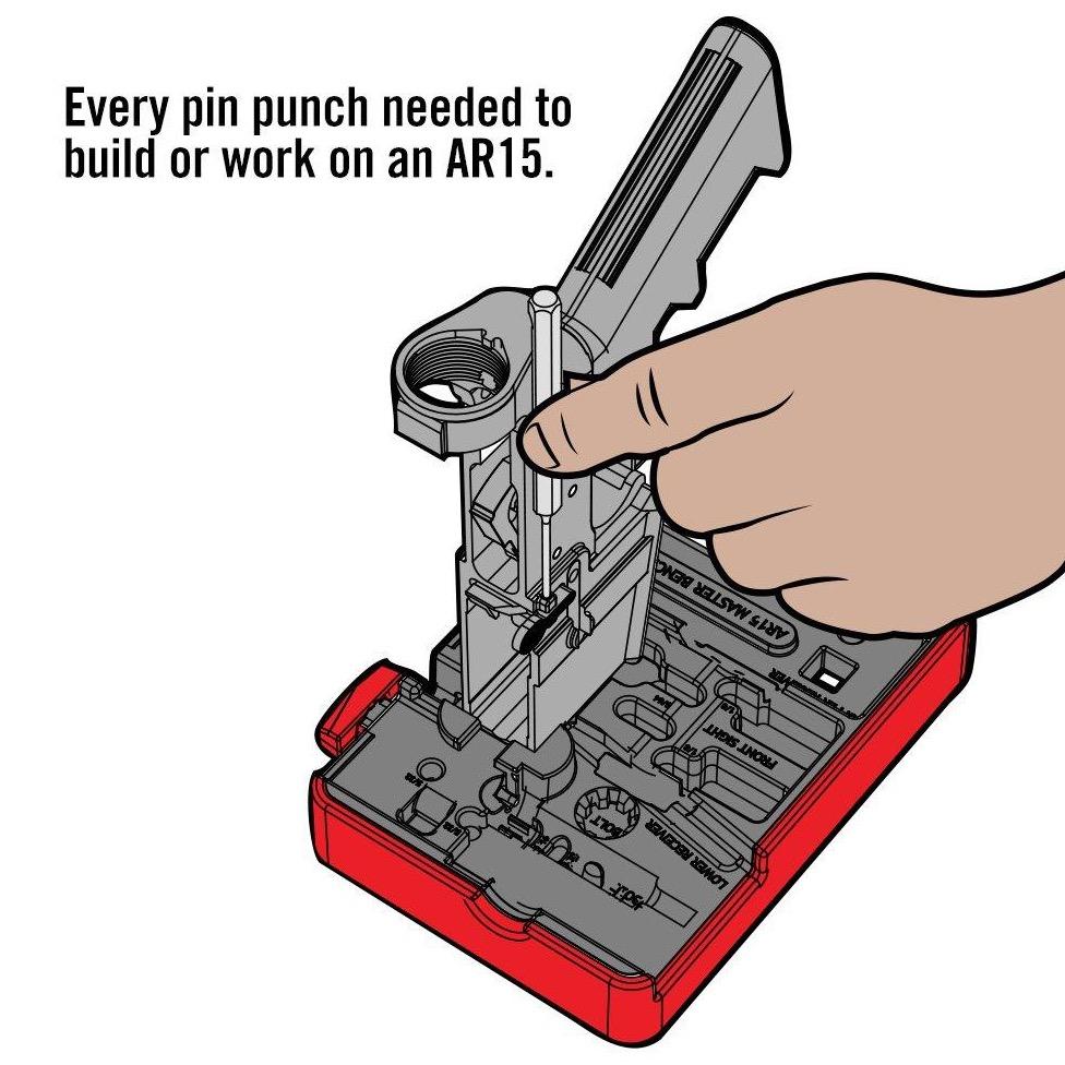 Accu-Punch™ Hammer & AR15 Pin Punch Set - We The Collective