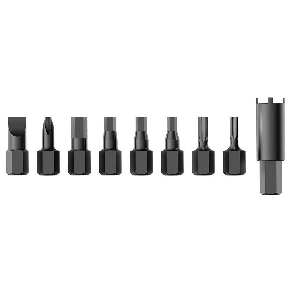 HCC Tactical Gun Tool Amp for AR15 cleaning and maintenance, compact multi-tool with screwdriver and cleaning brush attachments