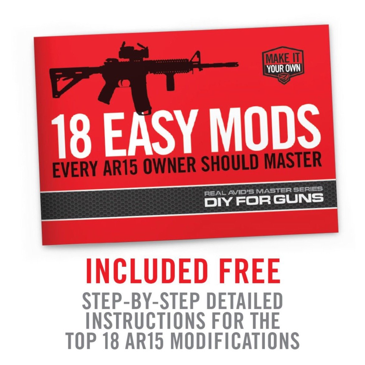 AR15 Armorer’s Master Kit™ by HCC Tactical, featuring various tools for cleaning and maintenance of AR15 rifles.