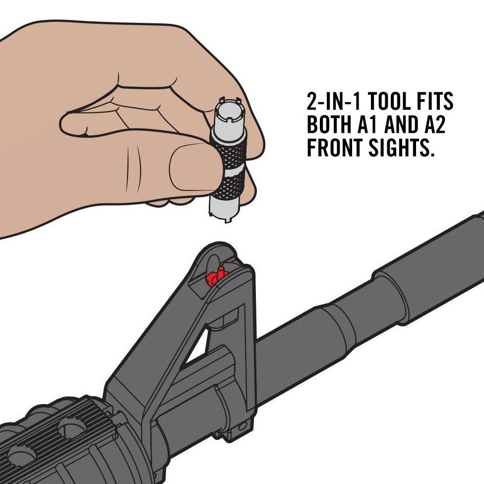 AR15 Front Sight Adjuster Tool - We The Collective