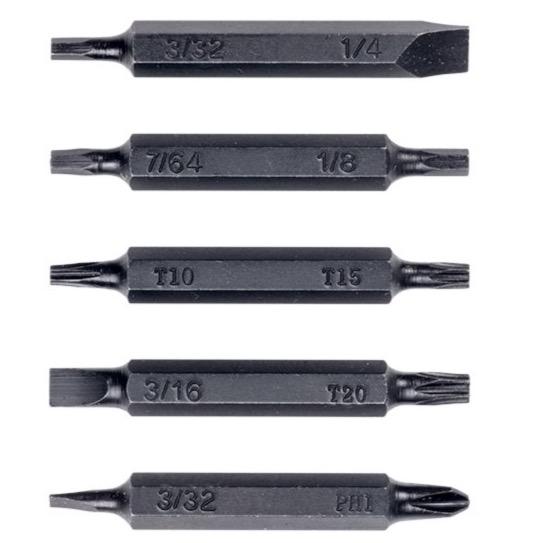 HCC Tactical AR15 Tool™ for cleaning and maintenance, showcasing its ergonomic design and various attachments.