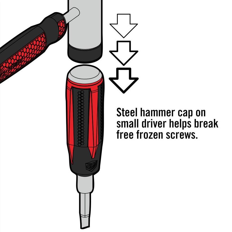HCC Tactical Smart Drive 90™ cleaning and maintenance tool with sleek design, shown in a close-up shot.