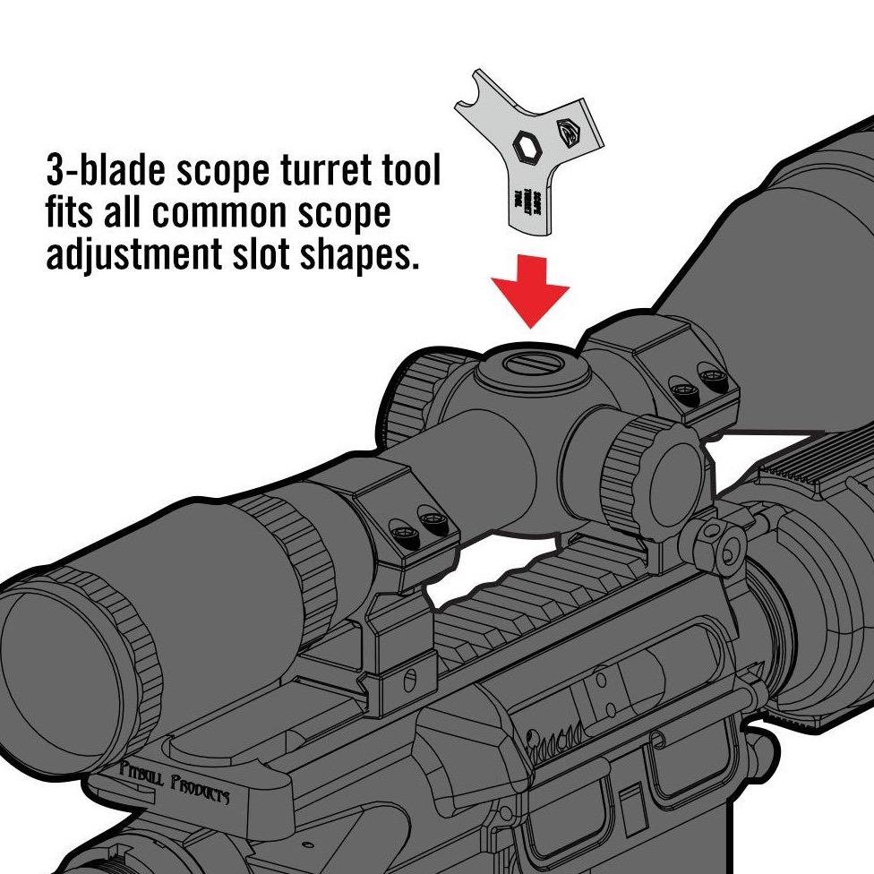 HCC Tactical Smart Drive 90™ cleaning and maintenance tool with ergonomic design and durable construction.