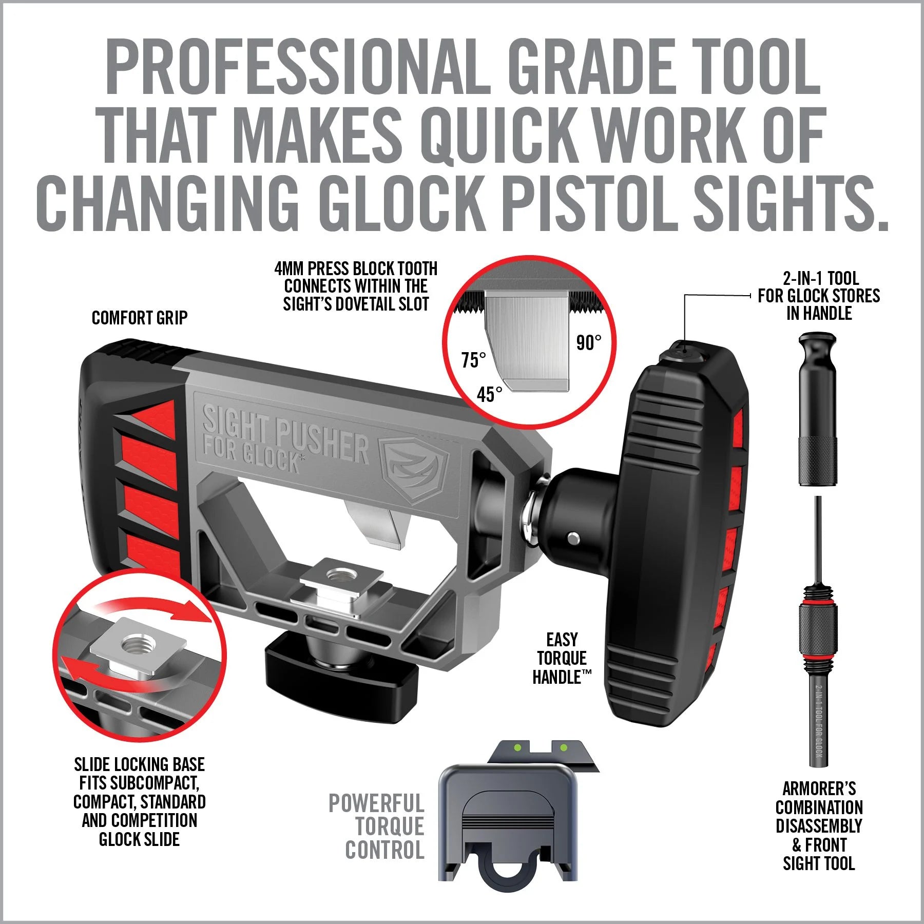 Glock Sight Pusher - We The Collective