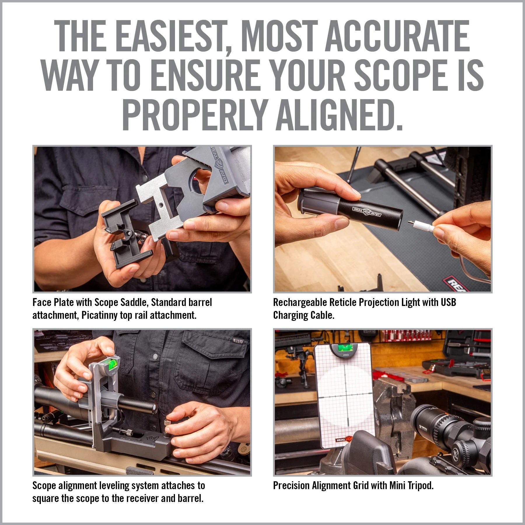 Master Grade Scope Mounting and Bore Sighting Kit - We The Collective
