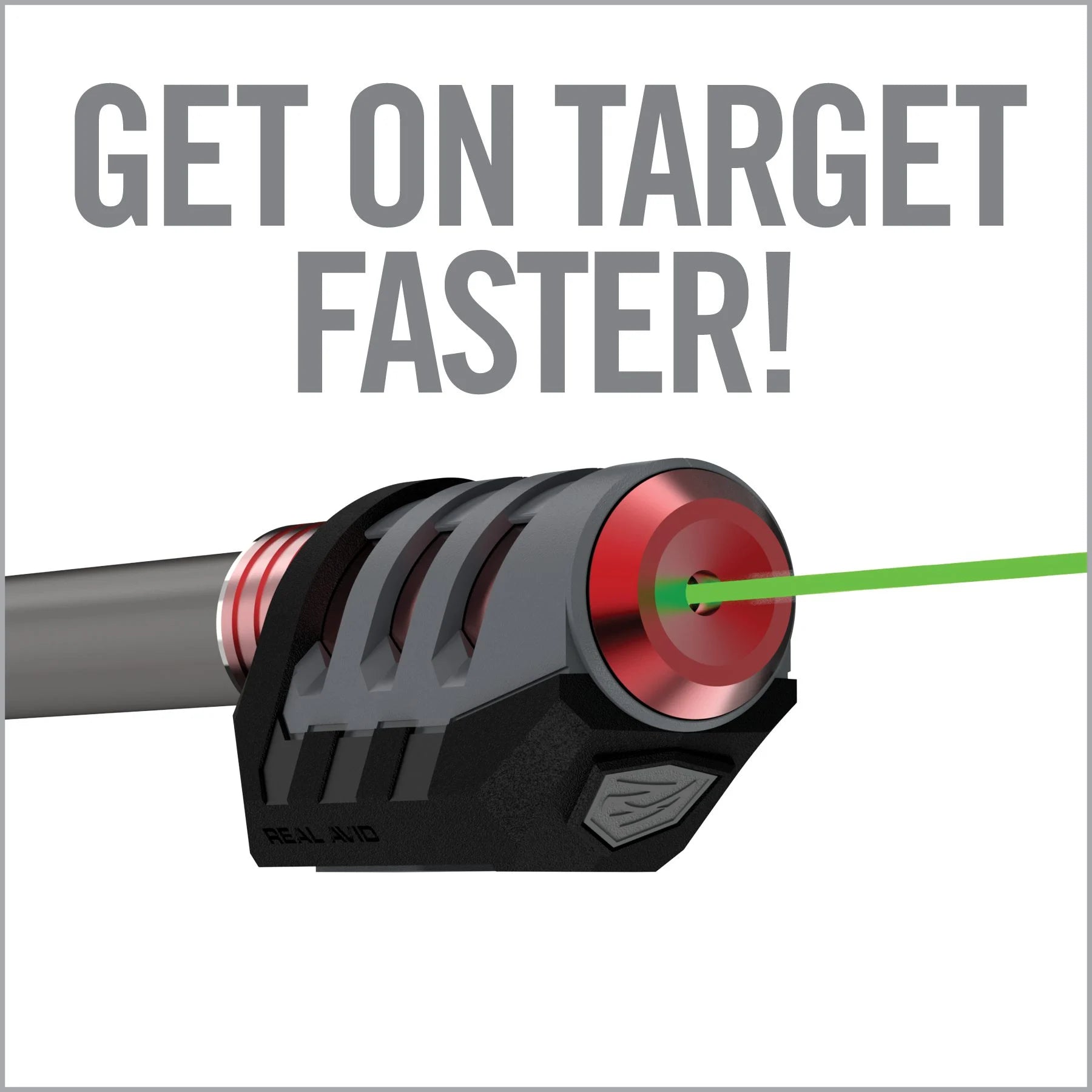 HCC Tactical Viz-Max Bore Sighter for precise firearm cleaning and maintenance, showcasing its compact design and functionality.