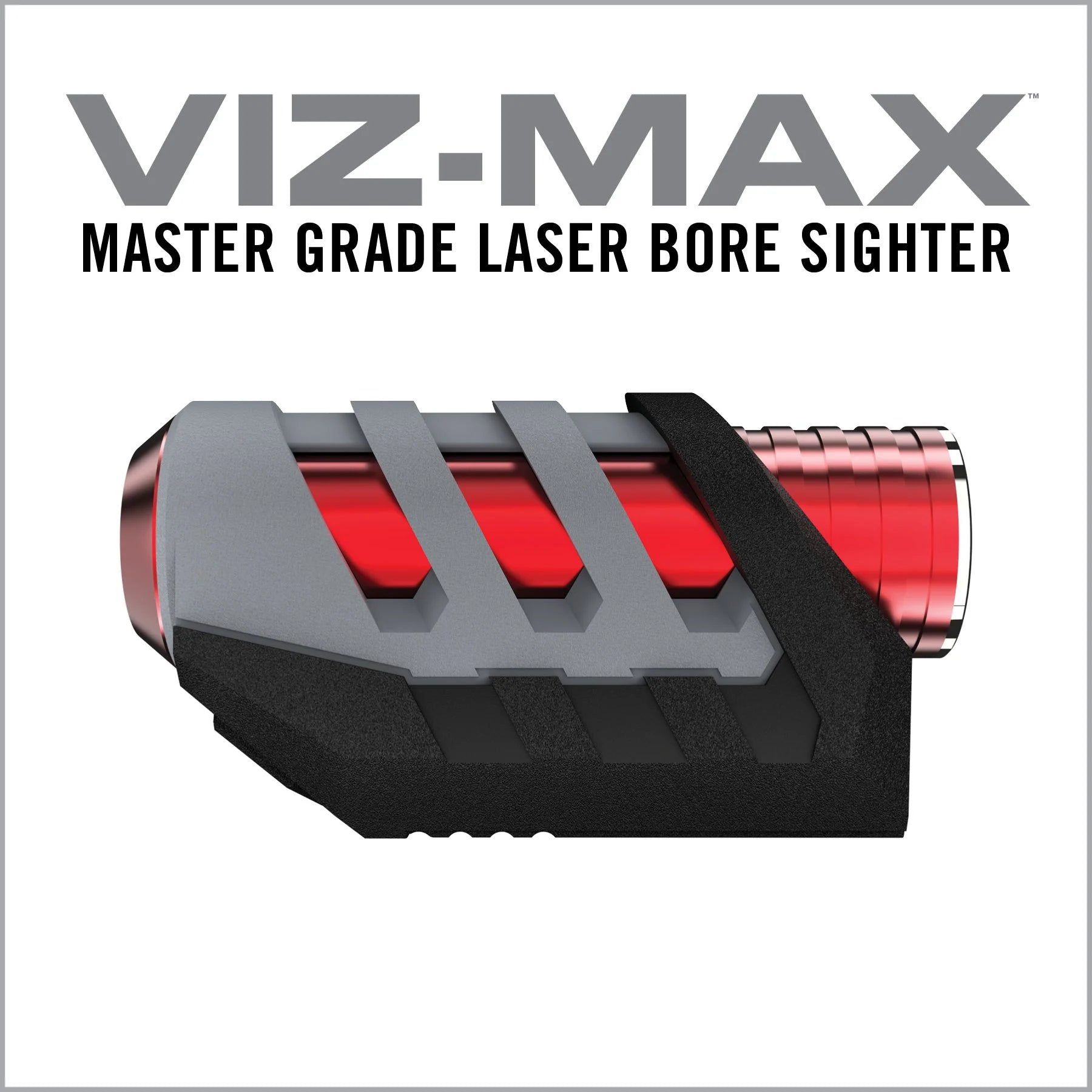 HCC Tactical Viz-Max Bore Sighter for firearm cleaning and maintenance, featuring a compact design and precision alignment tool.