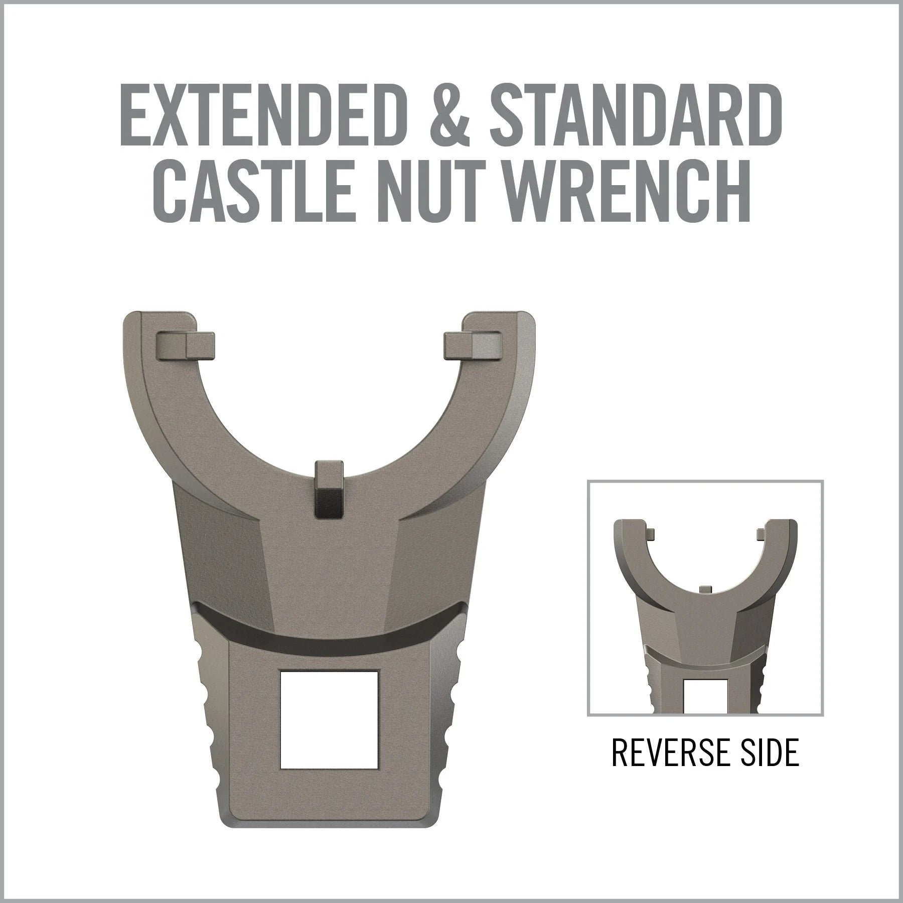 HCC Tactical Master Fit Wrench Heads for cleaning and maintenance, showcasing various sizes and durable design.
