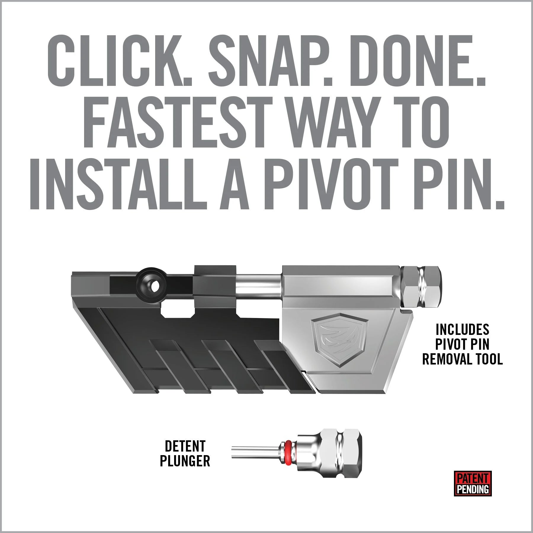 HCC Tactical AR15 Pivot Pin Tool-Pro for efficient cleaning and maintenance of AR15 firearms.