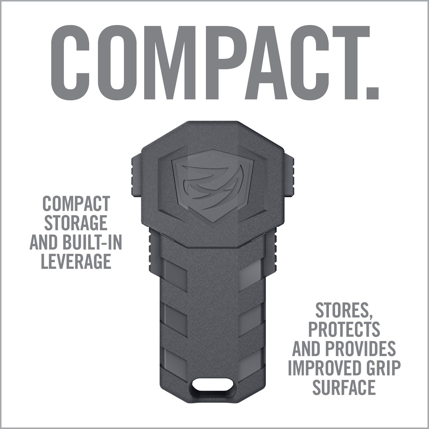 HCC Tactical Front Sight Adjuster Pro tool for precise firearm maintenance and cleaning, featuring a compact design.
