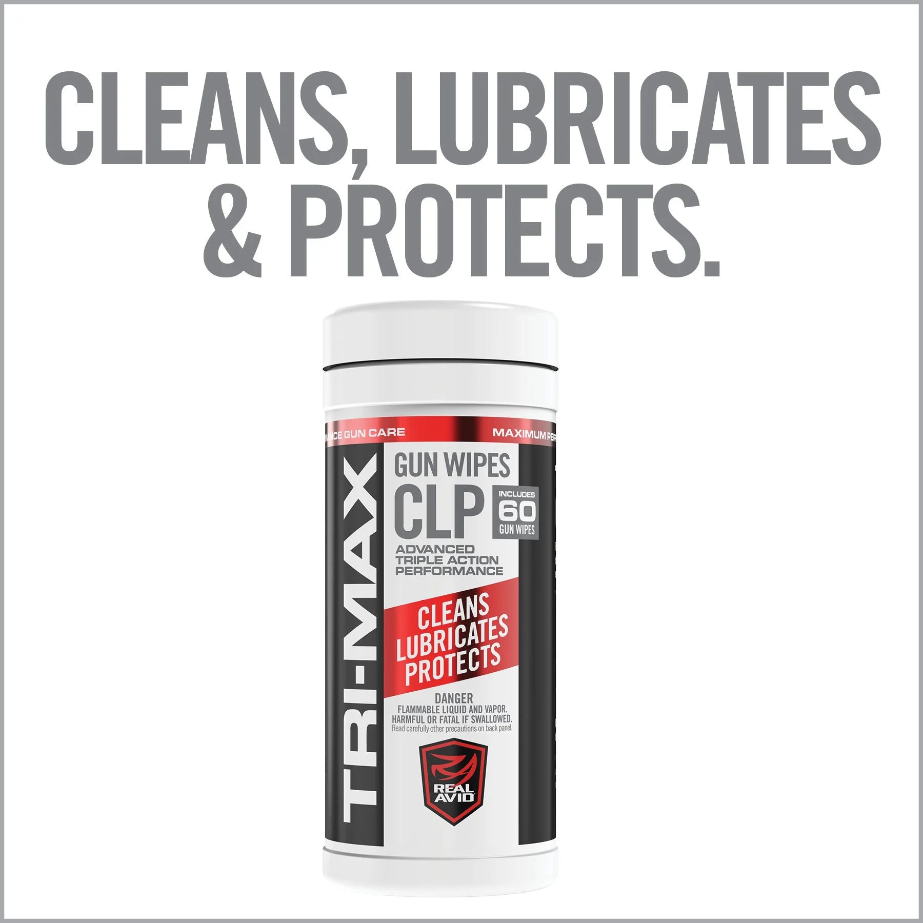 TRI-Max CLP Gun Wipes – 60 CT Canister - We The Collective