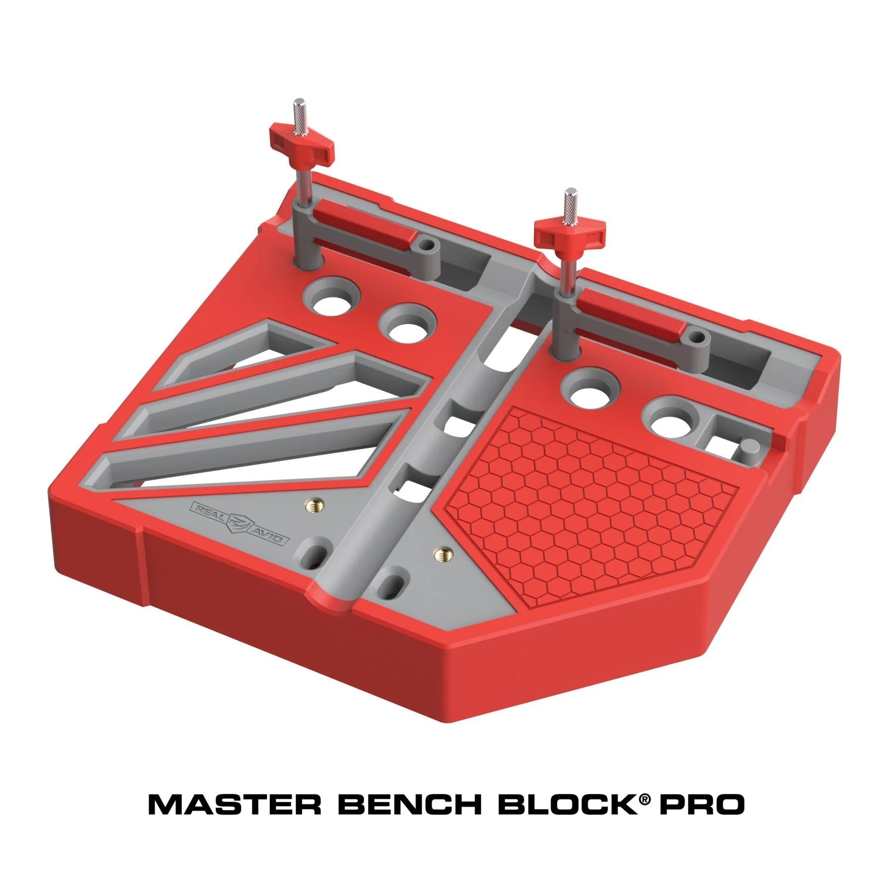 HCC Tactical Master Bench Block® Pro for cleaning and maintenance, featuring a sturdy design and organized tool slots.