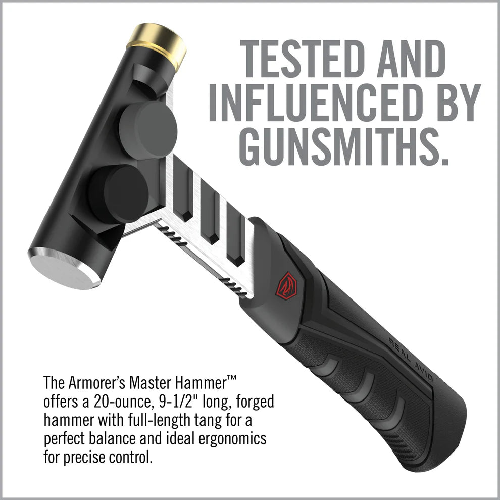 HCC Tactical Armorer’s Master Hammer and 11-piece Accu-Punch pin punch set for firearm maintenance and cleaning.