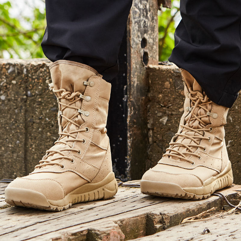 Summer Tactical Desert Combat Boots for Outdoor Climbing and Adventure - OVERLANDERS Outfitter