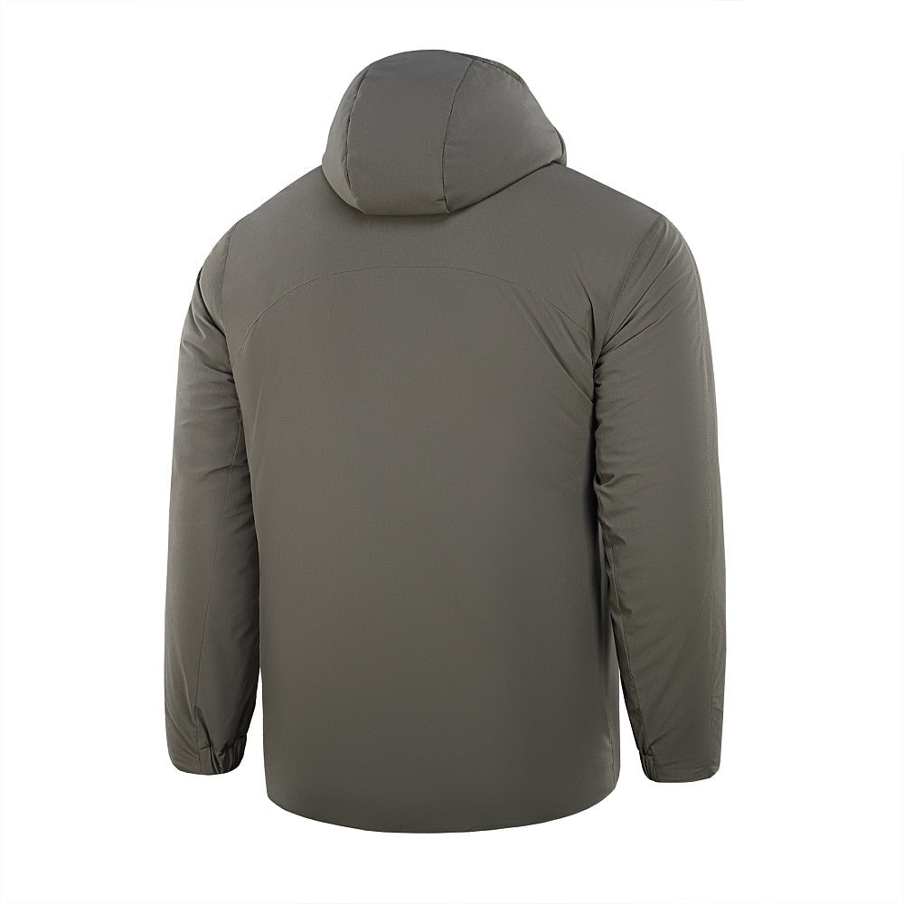 M-Tac Paladin Pro Primaloft winter jacket in dark color with insulated design and functional pockets.