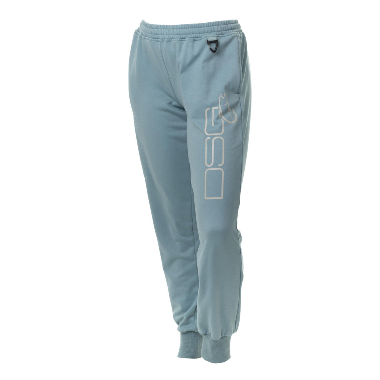 Gray Kenzie Sweatpants by DSG OUTERWEAR with elastic waistband and relaxed fit, shown on a model.