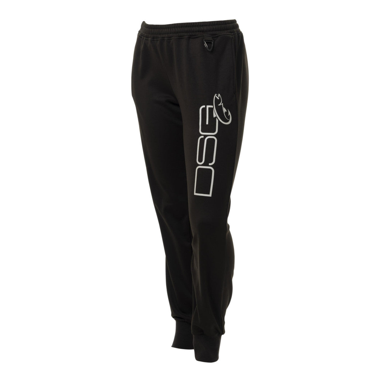Gray Kenzie Sweatpants by DSG OUTERWEAR, showing the relaxed fit and soft fabric with elastic waistband and cuffs.