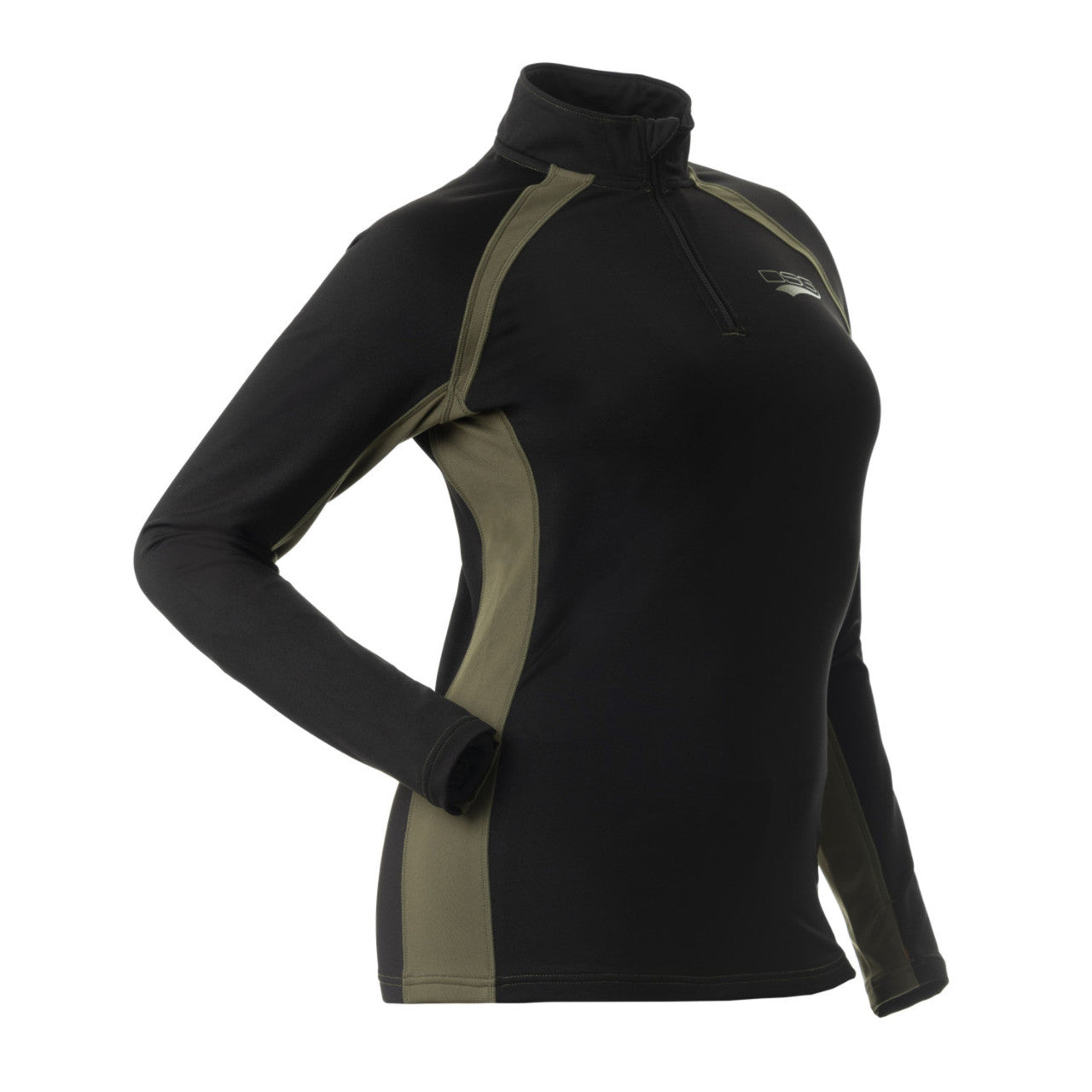 D-TECH 1/4 Zip Base Layer Shirt 2.0 - Olive - OVERLANDERS Outfitter