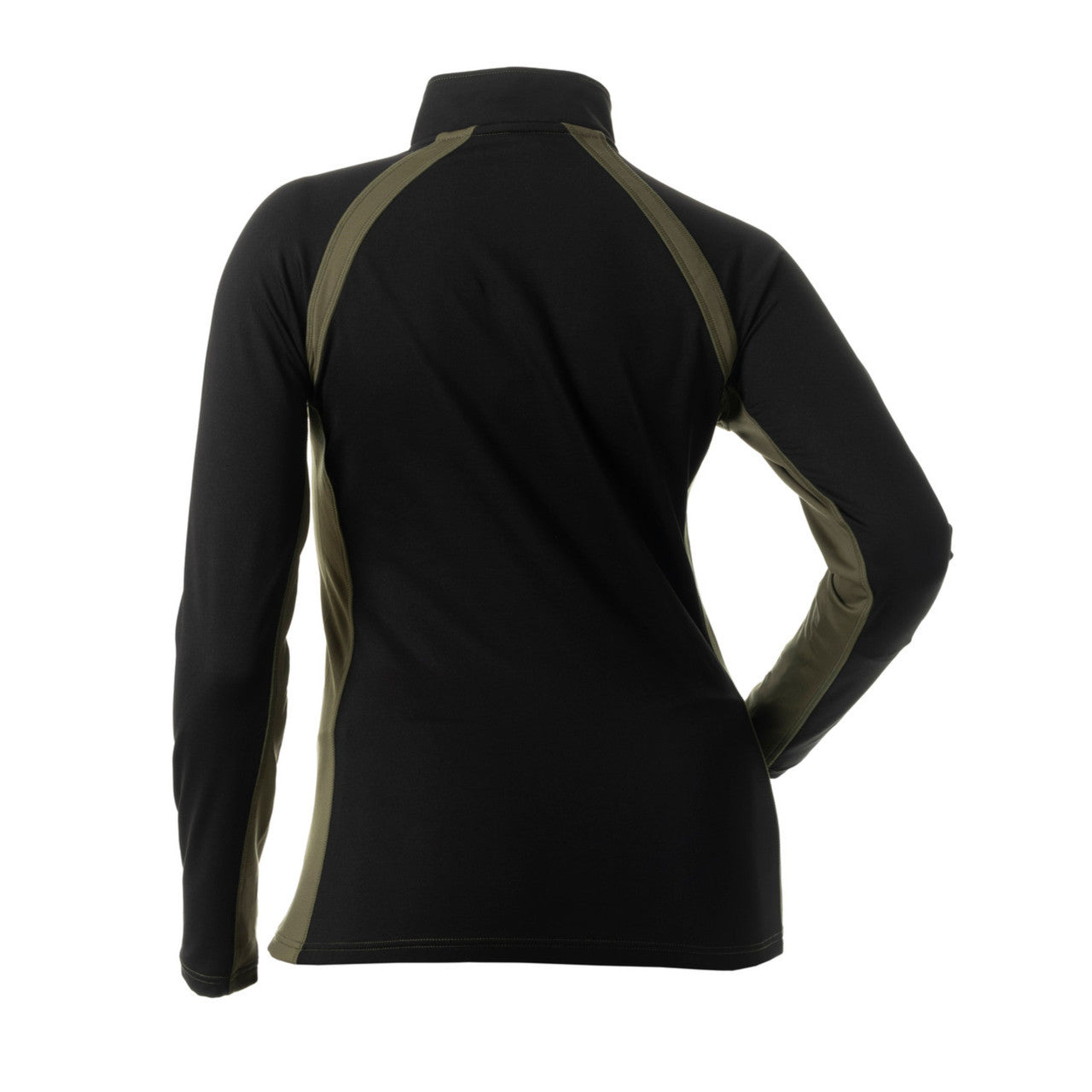 D-TECH 1/4 Zip Base Layer Shirt 2.0 - Olive - OVERLANDERS Outfitter