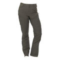 Dark green Kortni Upland Pant by DSG Outerwear, shown flat with waistband and tapered leg design.