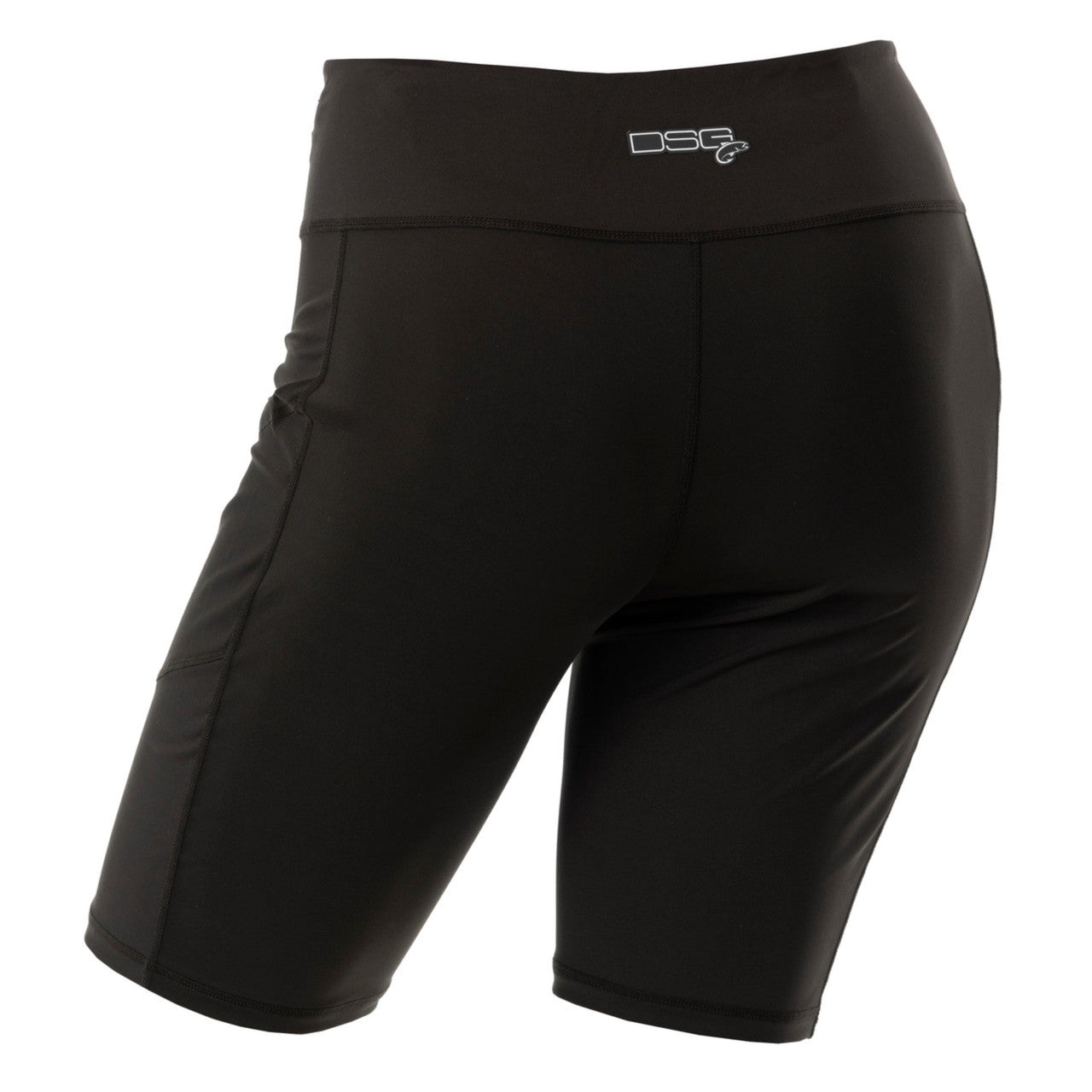 High waisted boat shorts from DSG OUTERWEAR with UPF 50+ sun protection, featuring a relaxed fit and nautical style.