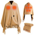 USB Heated Shawl, 77"x24", 3 Heat Levels - OVERLANDERS Outfitter