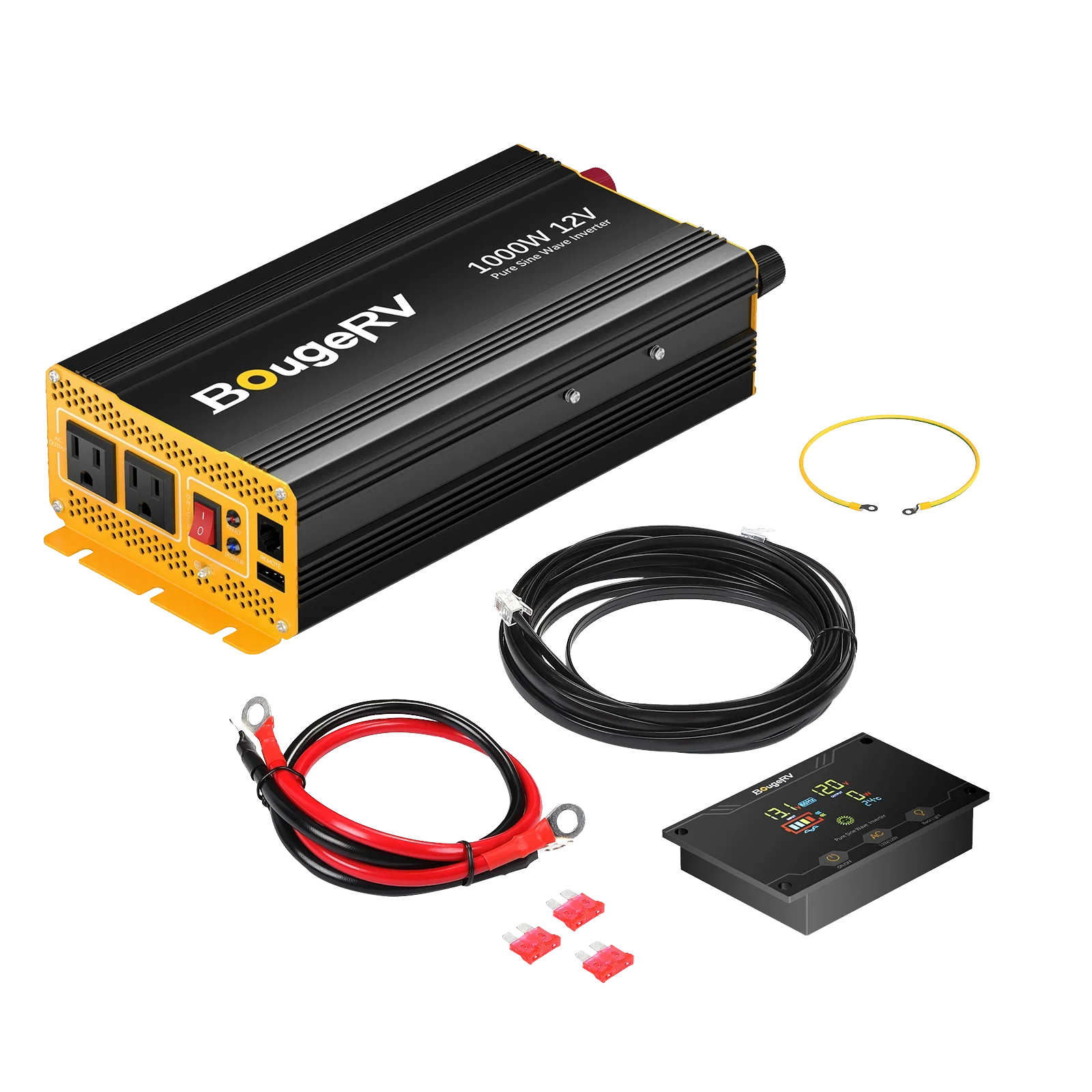BougeRV 12V 200 Watt Rigid Solar System Kit - We The Collective