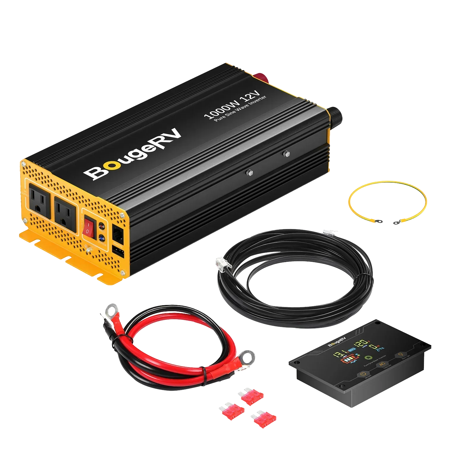 BougeRV 12V 200 Watt Flexible Solar System Kit - OVERLANDERS Outfitter