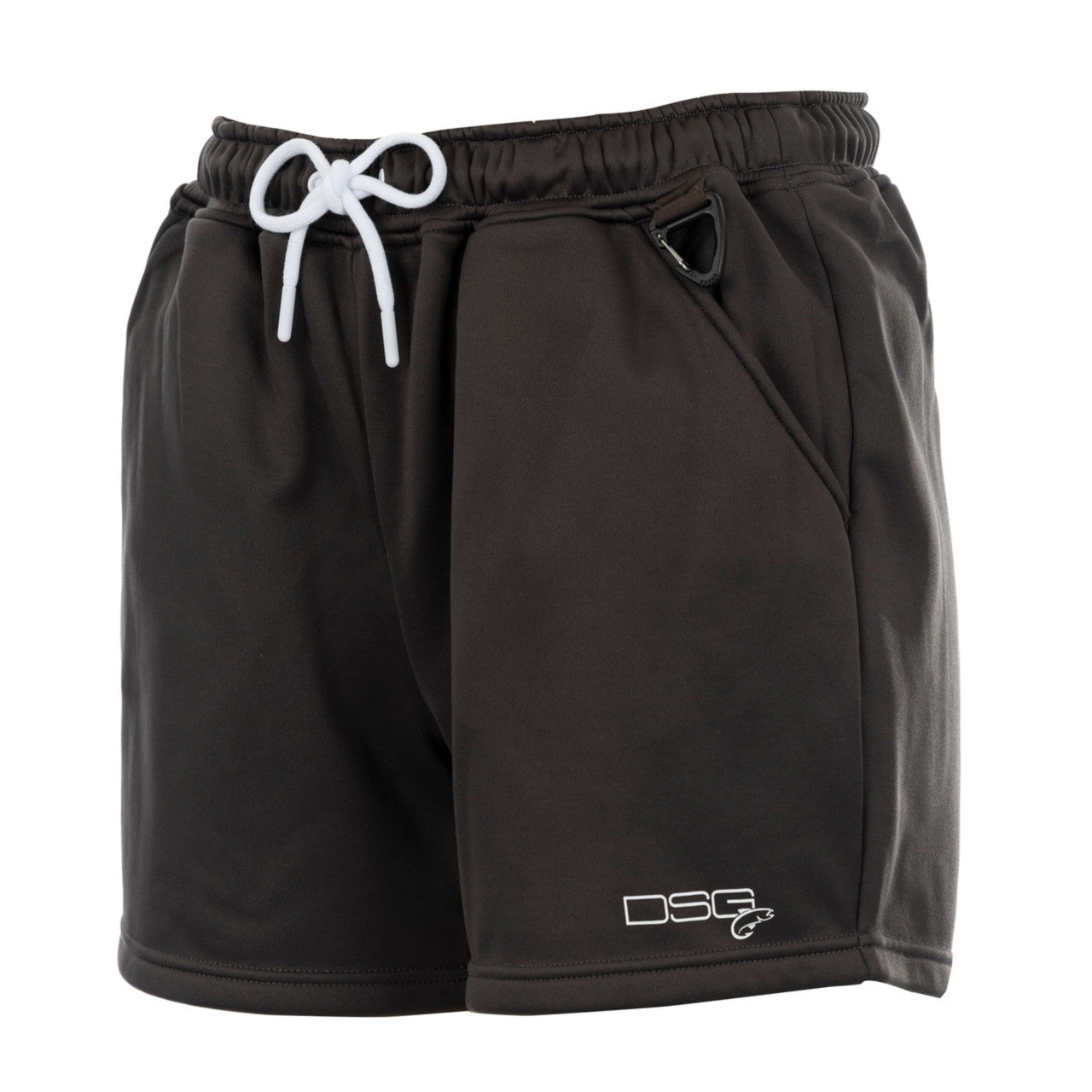 DSG OUTERWEAR Sarah Sweat Short, casual black shorts with a relaxed fit and soft fabric, suitable for comfortable everyday wear.