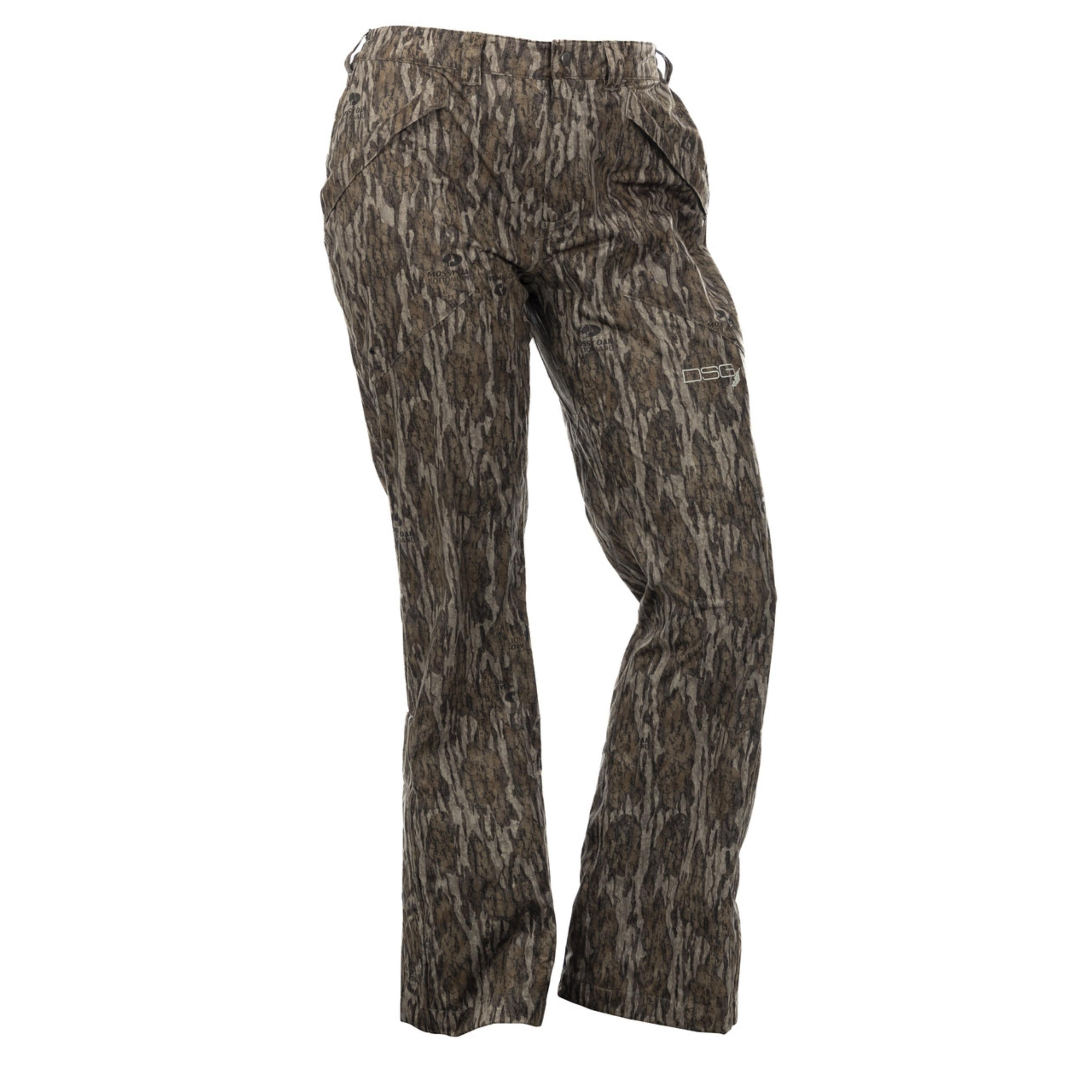 DSG Outerwear Nova Rain Pant in black, waterproof rain pants with adjustable waistband and relaxed fit for outdoor protection.