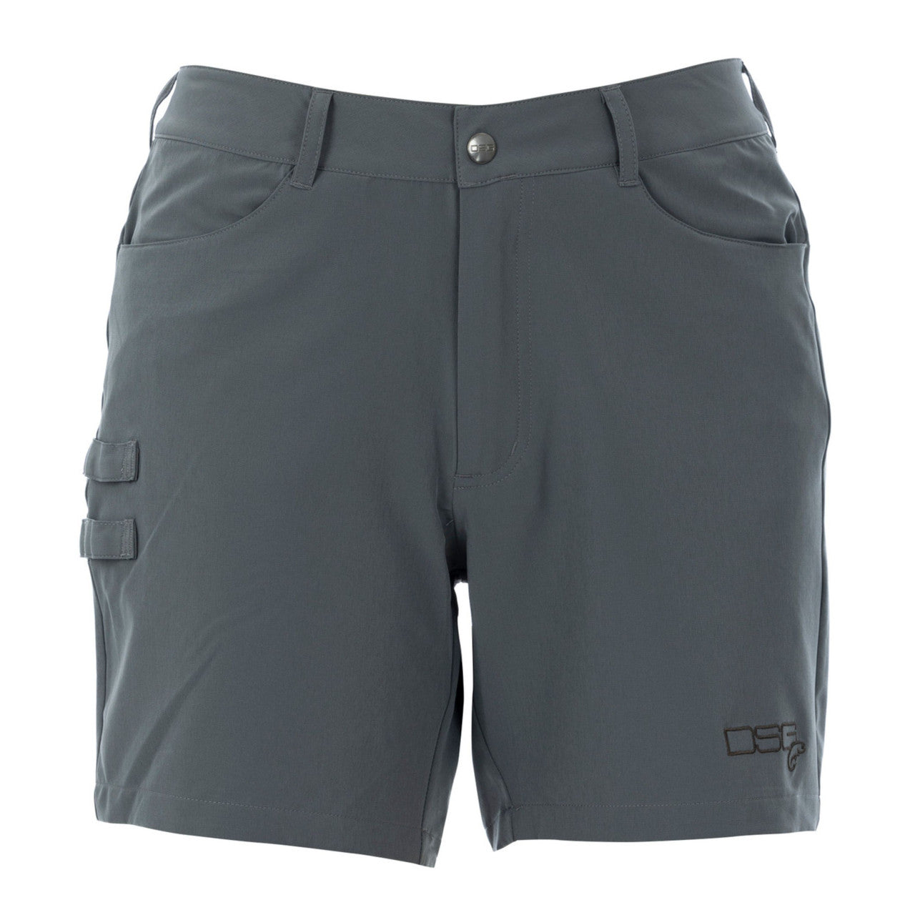 DSG OUTERWEAR Jolene Dock Short with UPF 50+ showing lightweight fabric and casual fit, perfect for sunny outdoor activities.