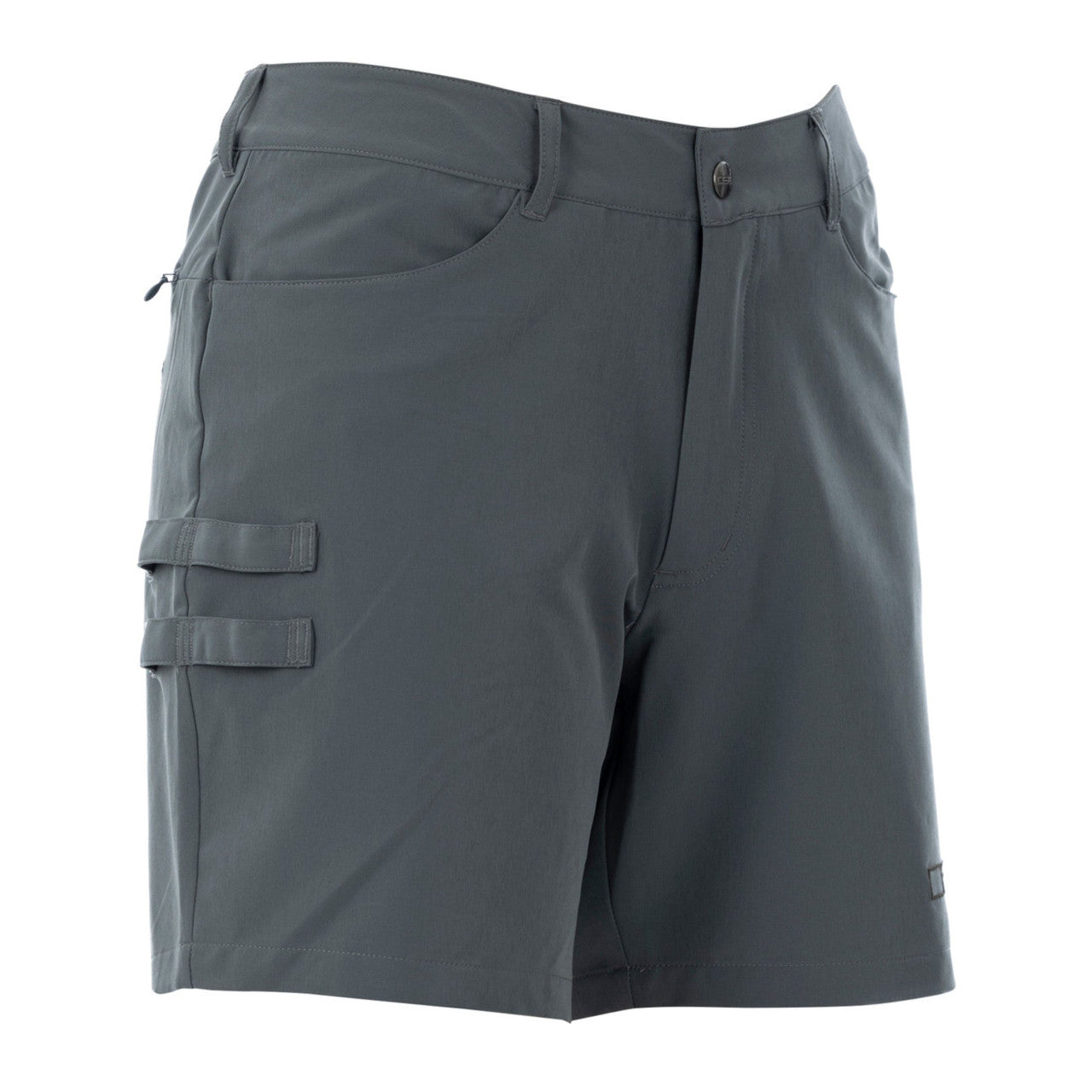 DSG OUTERWEAR Jolene Dock Short with UPF 50+ sun protection, shown in lightweight fabric, casual summer style.