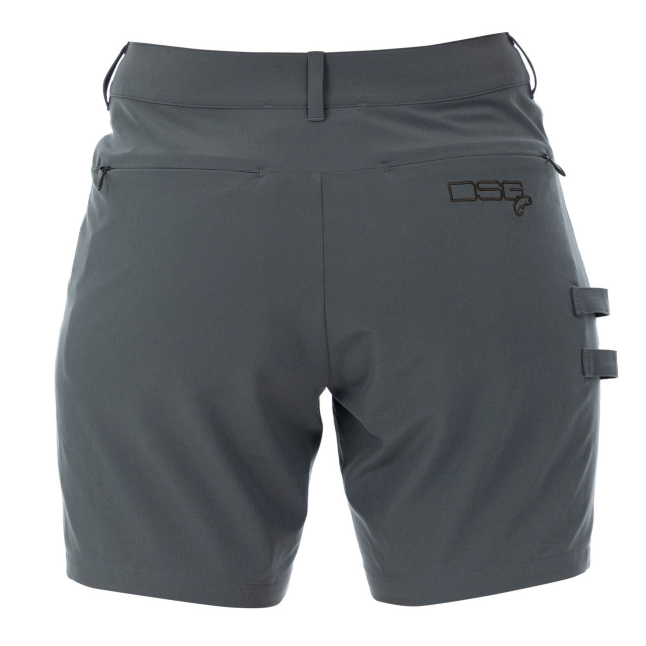 DSG OUTERWEAR Jolene Dock Short with UPF 50+ in navy, lightweight fabric, and relaxed fit for casual summer wear.